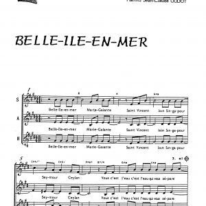 BELLE ILE EN MER MARIE-GALANTE