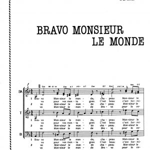 BRAVO MONSIEUR LE MONDE