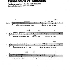 CASSEROLLES ET FAUSSETS