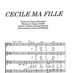 CECILE MA FILLE