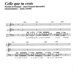 CELLE QUE TU CROIS