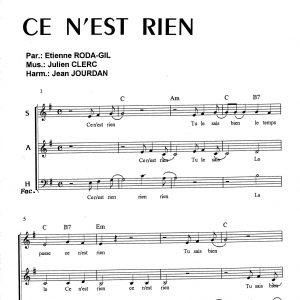 CE N'EST RIEN