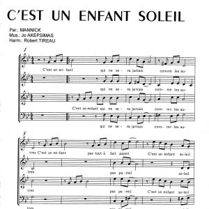 C'EST UN ENFANT SOLEIL