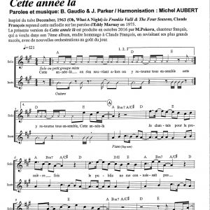CETTE ANNEE LA