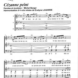 CEZANNE PEINT