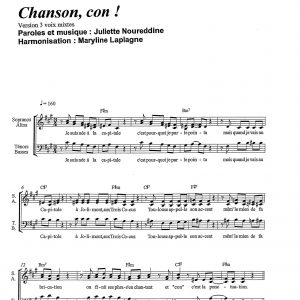 CHANSON
