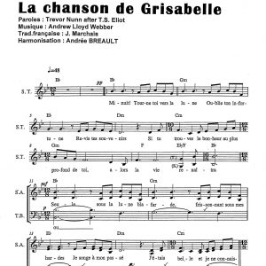 CHANSON DE GRISABELLE (LA)