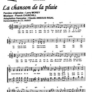 CHANSON DE LA PLUIE (LA)