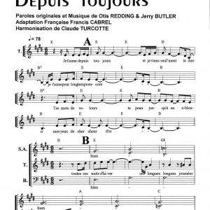 DEPUIS TOUJOURS