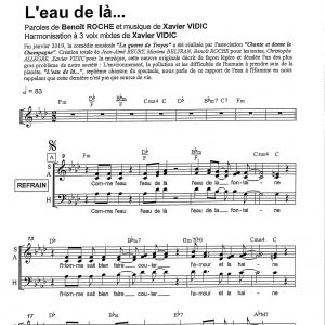 L'EAU DE LA