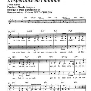 ESPERANCE EN L'HOMME (L')