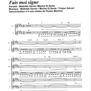 FAIS MOI SIGNE