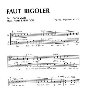 FAUT RIGOLER