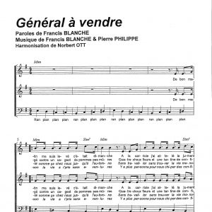 GENERAL A VENDRE