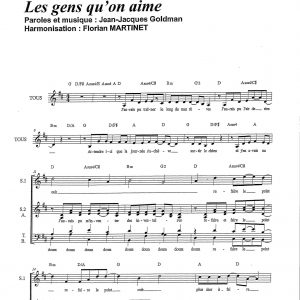 GENS QU'ON AIME (les)