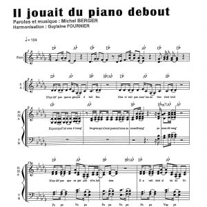 IL JOUAIT DU PIANO DEBOUT