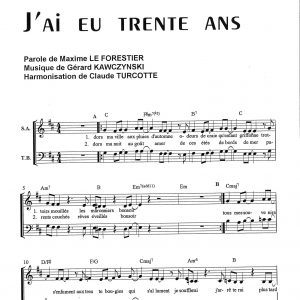 J'AI EU 30 ANS