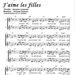 J'AIME LES FILLES