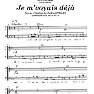 JE M'VOYAIS DEJA