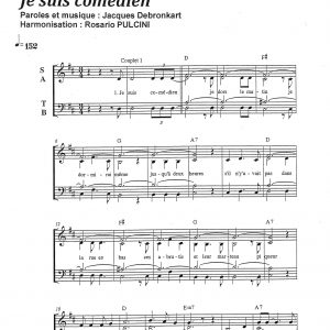JE SUIS COMEDIEN