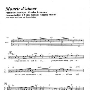 MOURIR D'AIMER