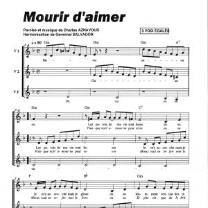 MOURIR D'AIMER