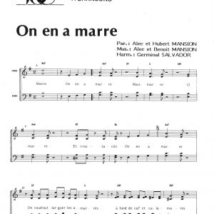 ON EN A MARRE