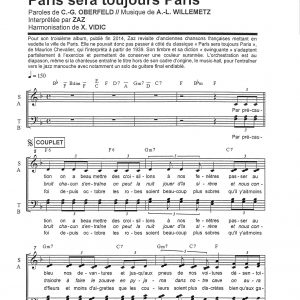 PARIS SERA TOUJOURS PARIS