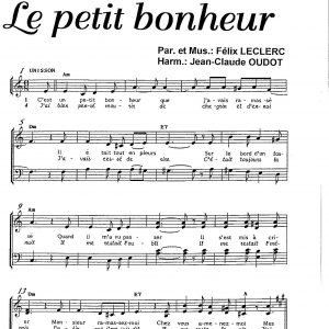 PETIT BONHEUR (LE)