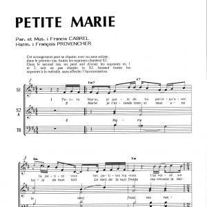 PETITE MARIE