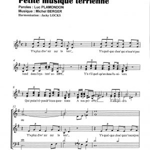 PETITE MUSIQUE TERRIENNE