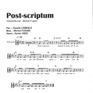 POST-SCRIPTUM