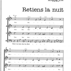 RETIENS LA NUIT