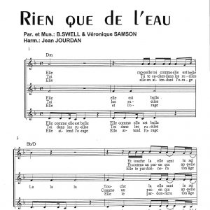 RIEN QUE DE L'EAU