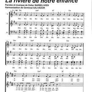 RIVIERE DE NOTRE ENFANCE (LA)
