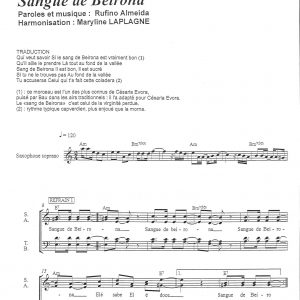 SANGUE DE BEIRONA