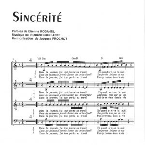 SINCERITE