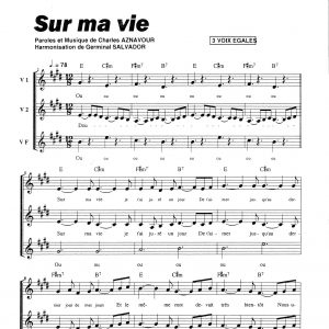 SUR MA VIE