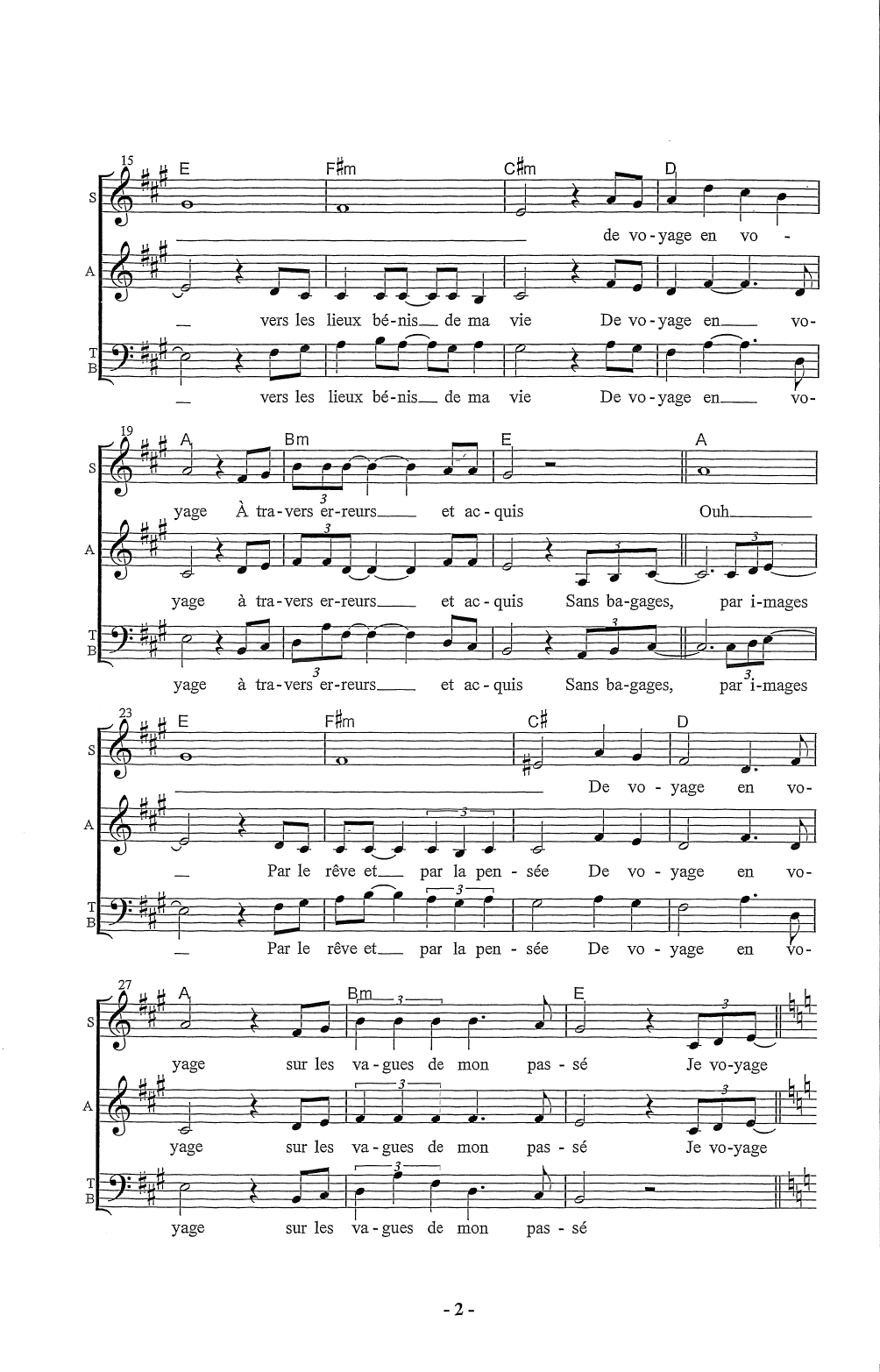 JE VOYAGE – Image 2