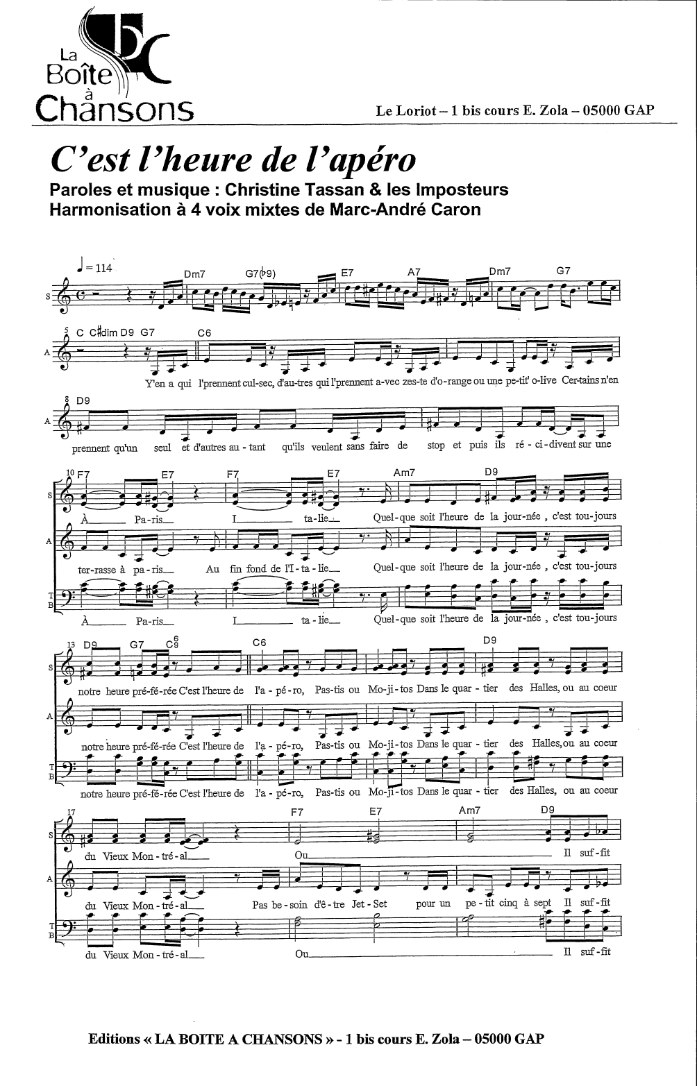 C'EST L'HEURE DE L'APERO