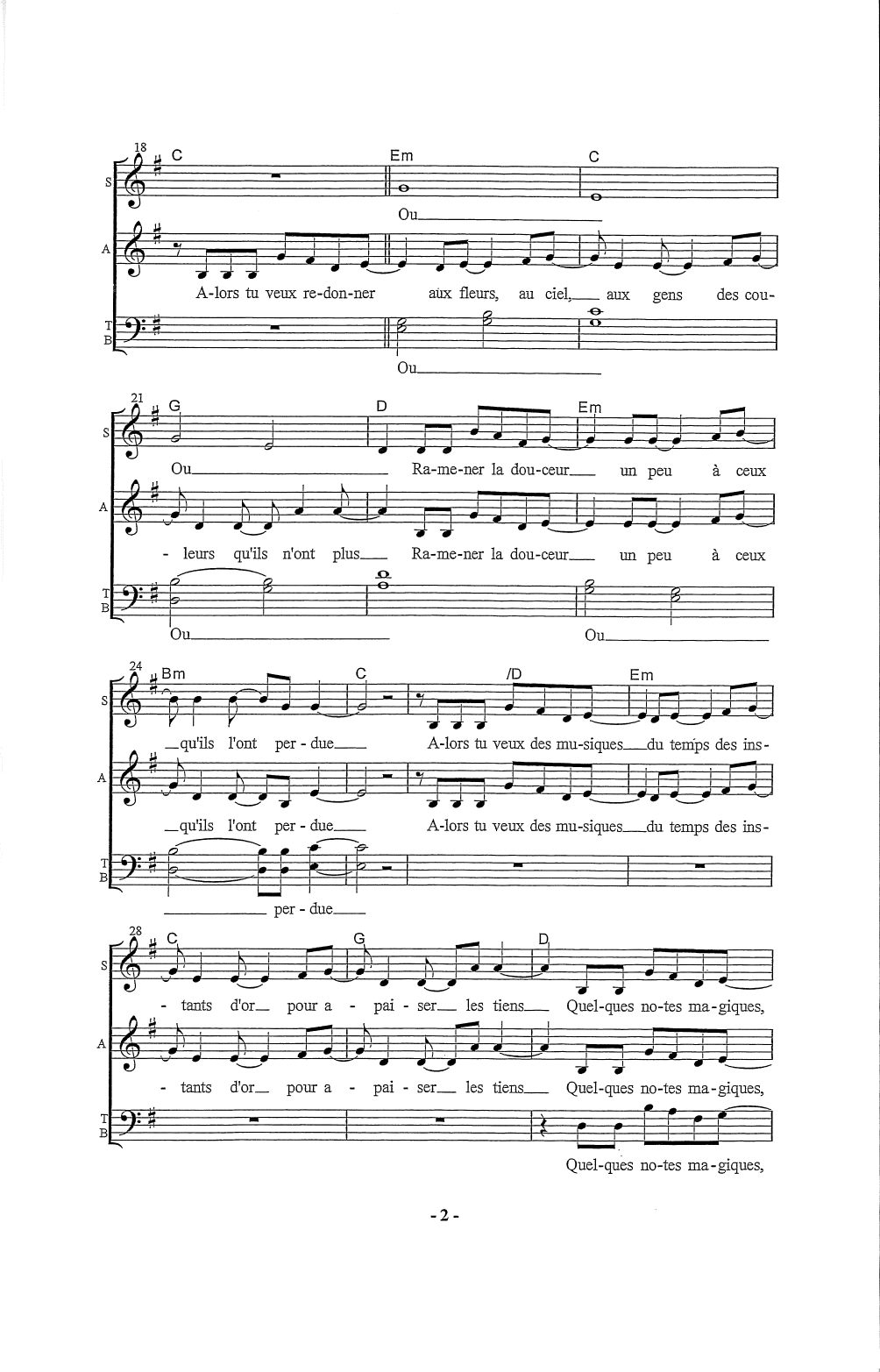 TU ES COMME CA – Image 2